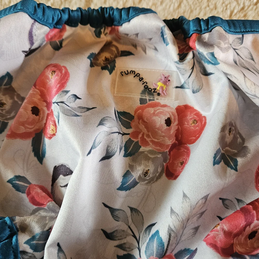 Rump-A-Rooz Floral and Cactus Print Cloth Diaper Covers/Swim Diapers